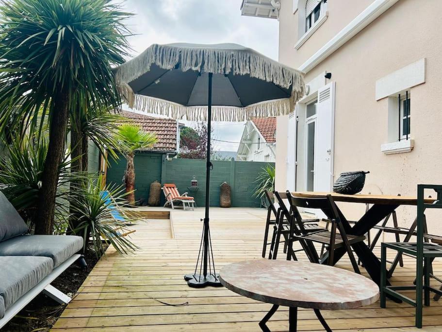 Villa8Pers 3'Piedplage Pleincentre Piscine Parking アルカション エクステリア 写真